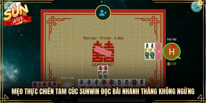 Mẹo Thực Chiến Tam Cúc Sunwin Đọc Bài Nhanh Thắng Không Ngừng