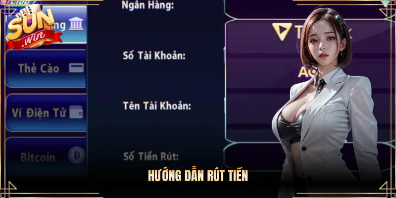 hướng dẫn rút tiền
